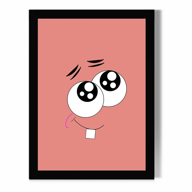 تابلو مدل دیواری طرح پاتریک | Patrick انیمیشن باب اسفنجی | SpongeBob کد FD272