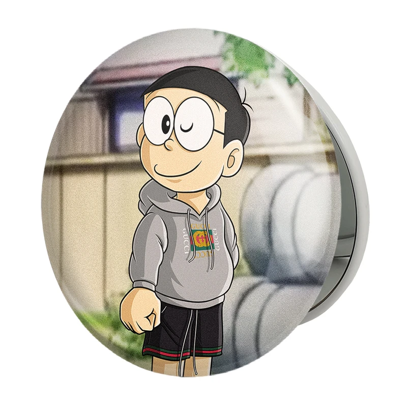 آینه جیبی خندالو طرح نوبیتا انیمه دورایمون  مدل تاشو کد 12770 