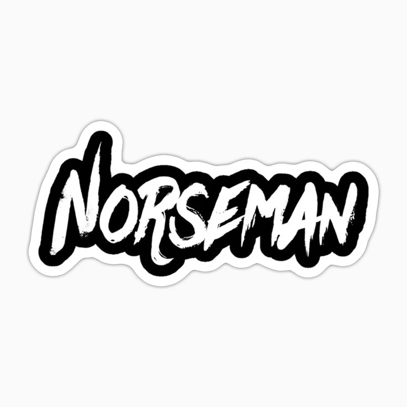 استیکر لپ تاپ و موبایل بووم طرح سریال Vikings مدل Norseman کد LB69