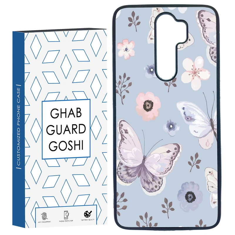کاور قاب گارد گوشی طرح پروانه  کد TPU-004 مناسب برای گوشی موبایل شیائومی Redmi Note 8 PRO