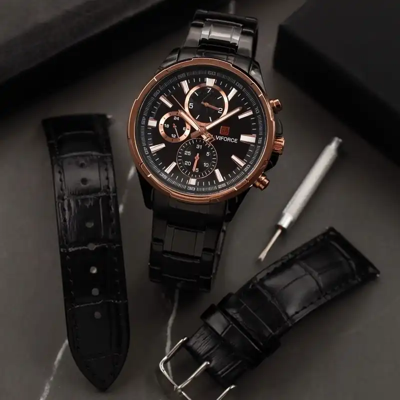 ساعت مچی عقربه‌ای مردانه نیوی فورس مدل NF9089