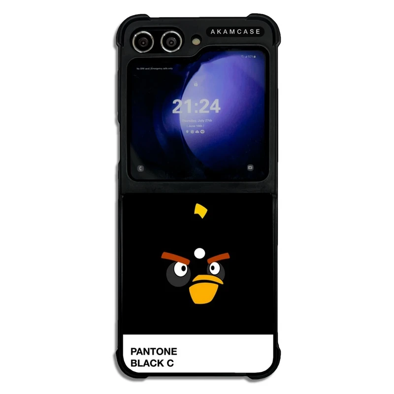 کاور آکام مدل AMC-WSGZFLIP5-ANGRY BIRDS9 مناسب برای گوشی موبایل سامسونگ Galaxy Z Flip 5