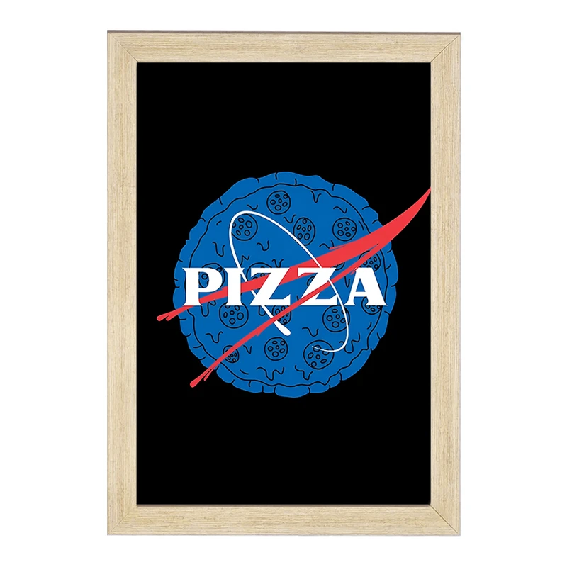 تابلو خندالو مدل پیتزا و ناسا کد F10101