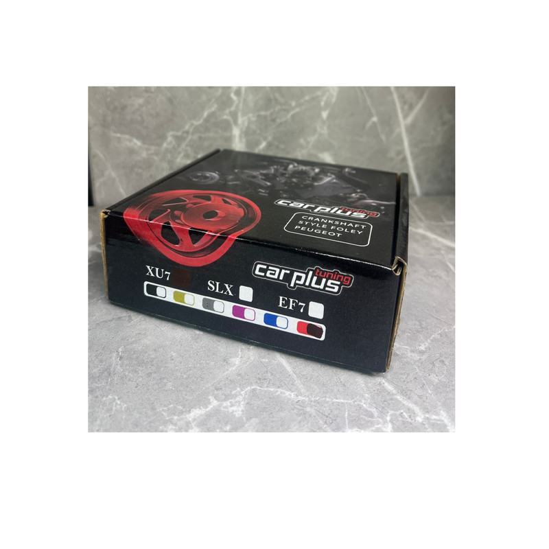 پولی سر میل لنگ کار پلاس تیونینگ کد  CPT-XU7 RED مناسب برای 405 و سمند