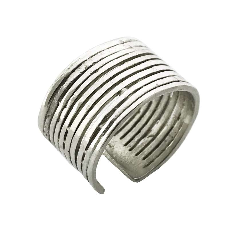 انگشتر نقره مردانه گالری عزیزی مدل 15619