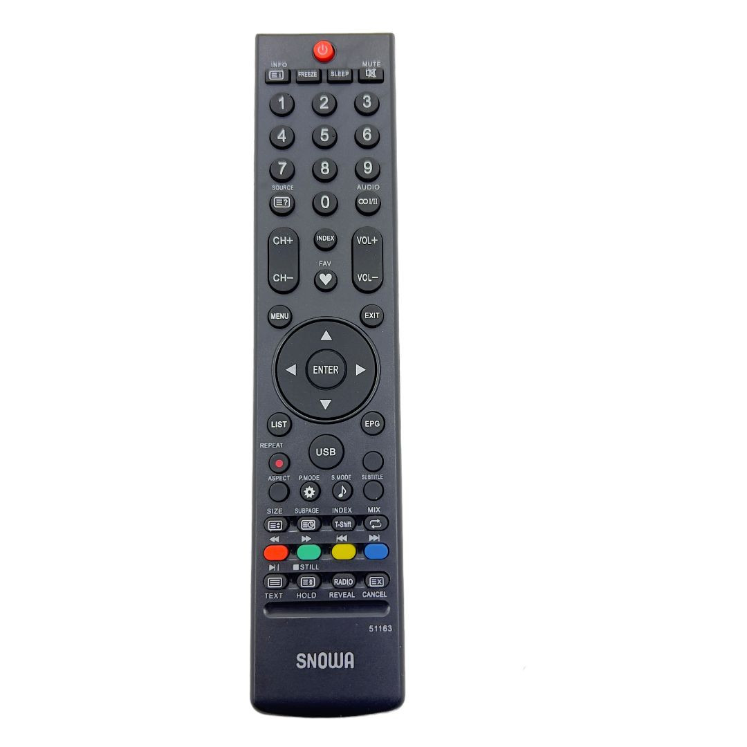 ریموت کنترل تلویزیون اسنوا مدل ak87654231 ریموت کنترل تلویزیون اسنوا مدل ak87654231