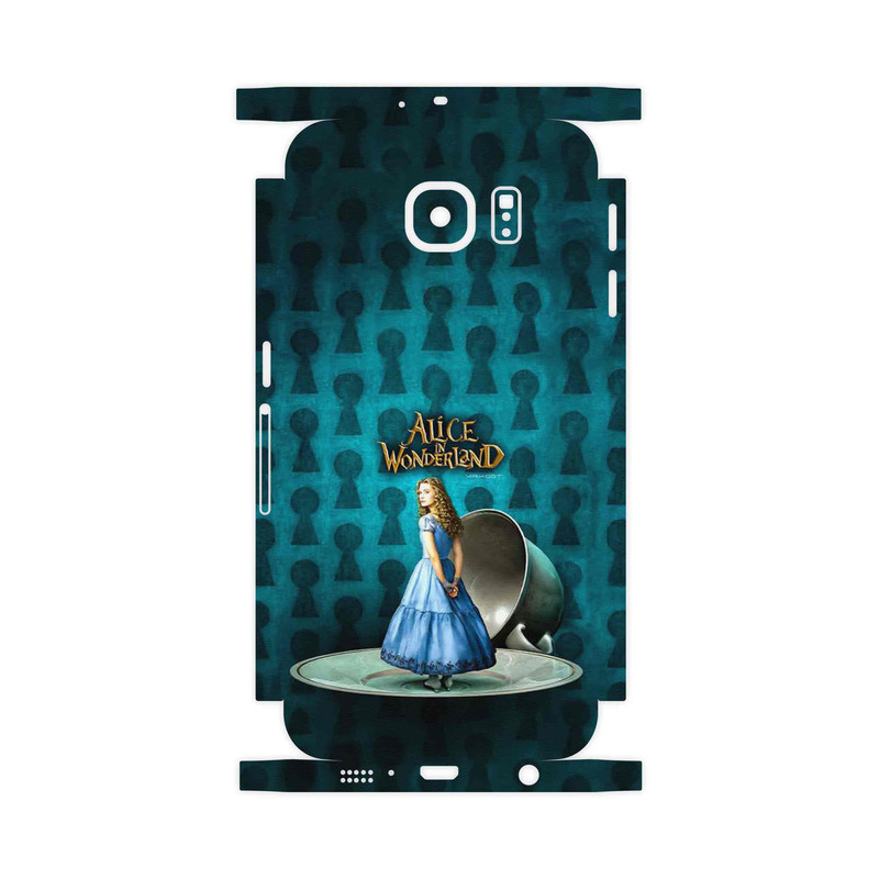 برچسب پوششی ماهوت مدل Alice in Wonderland-FullSkin مناسب برای گوشی موبایل سامسونگ Galaxy S6