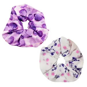 کش مو زنانه دلنار گالری مدل پروانه و شکوفه مجموعه 2 عددی