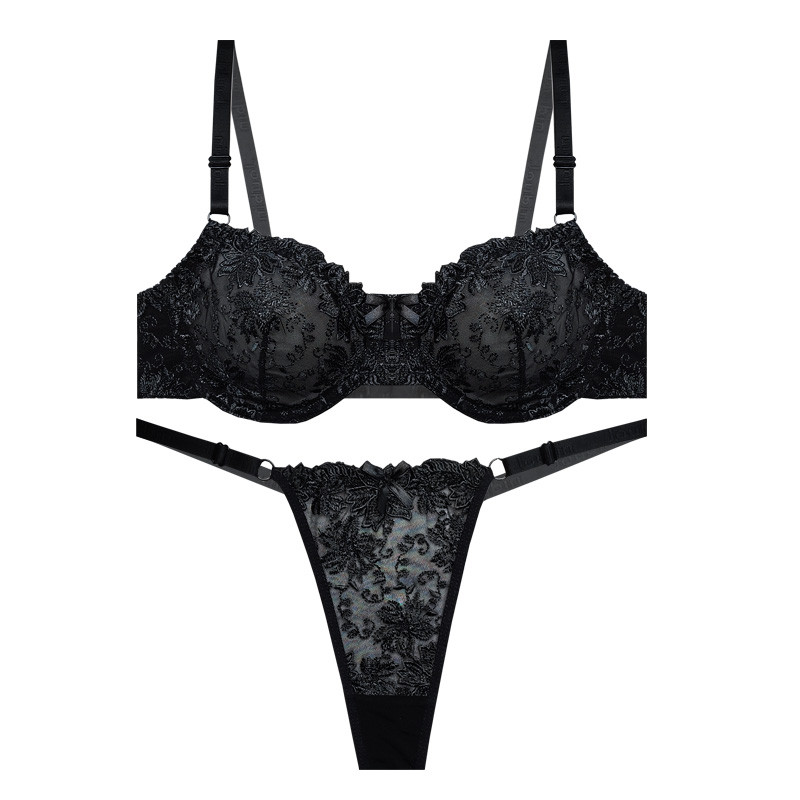 ست شورت و سوتین زنانه مدل ژوبین توری کد 20302