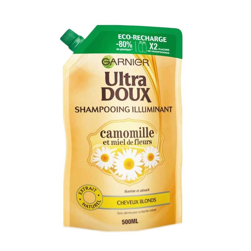 شامپو مو گارنیه مدل Camomille حجم 500 میلی لیتر