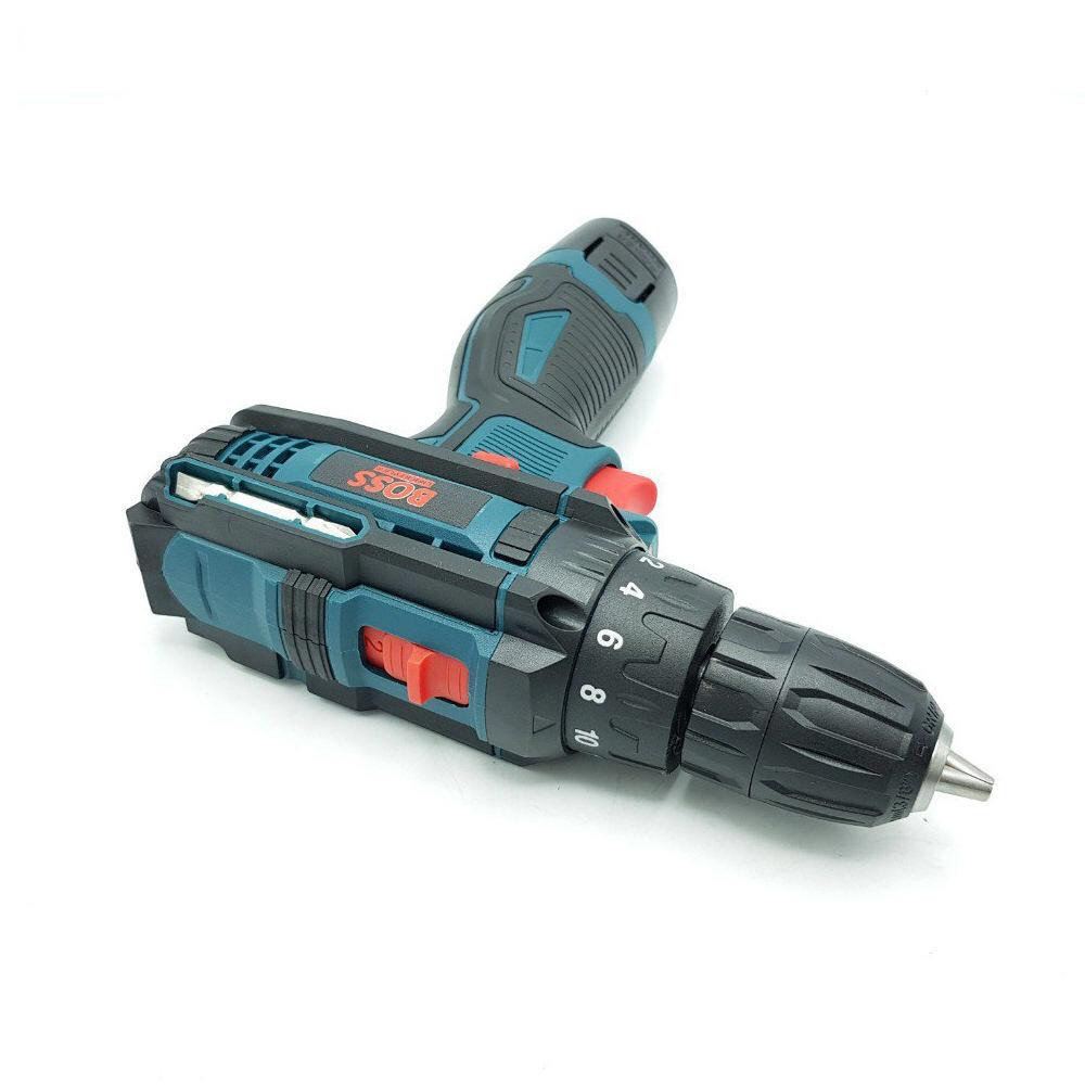 مجموعه 25 عددی دریل پیچ گوشتی شارژی صنعتی باس کد 1218