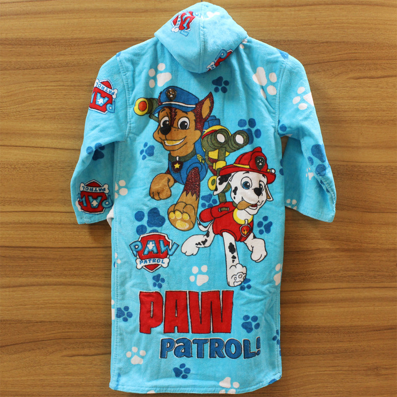 حوله پالتویی کودک ماهان طرح سگهای نگهبان سایز 90