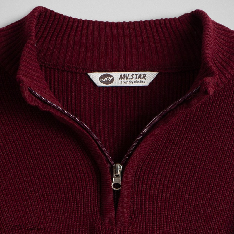 پلیور یقه ایستاده مردانه مدل ۷۰۷