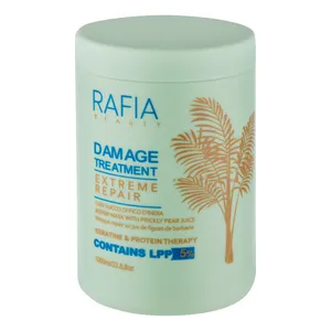 ماسک ترمیم کننده مو رافیا مدل LPP مناسب برای موهای آسیب دیده حجم 1000 میلی‌لیتر