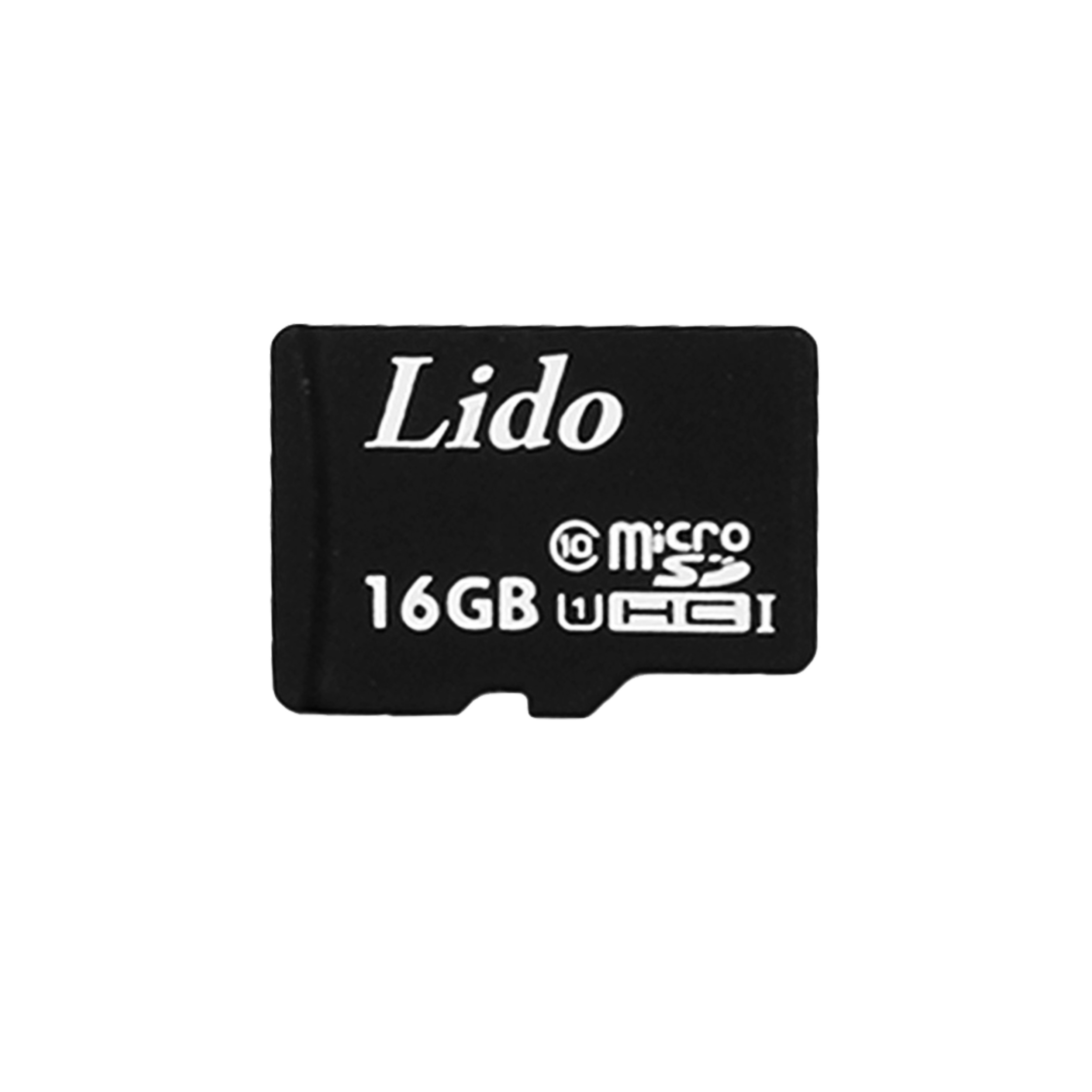 کارت حافظه microSDHC لیدو مدل BK کلاس 10 استاندارد U1 سرعت 65MBps ظرفیت 16 گیگابایت