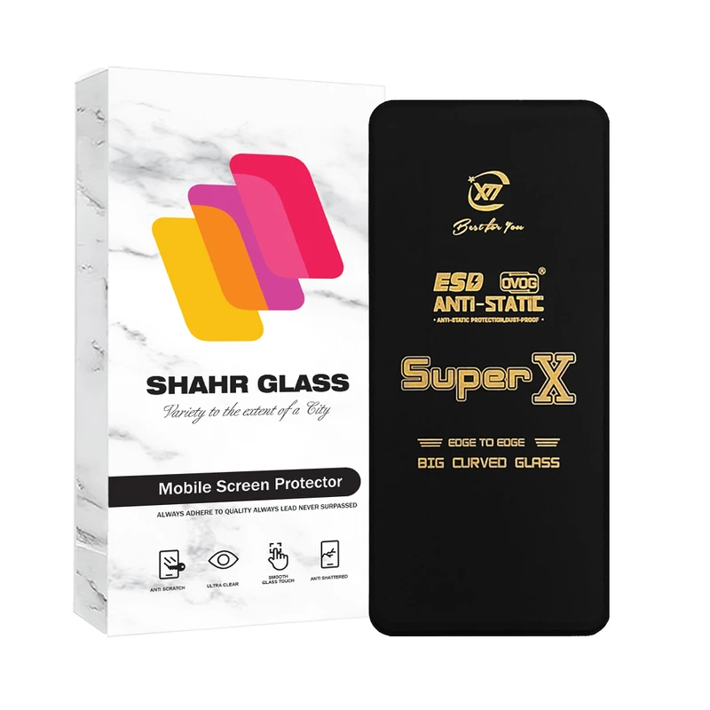 محافظ صفحه نمایش شهر گلس مدل SUPERGOLD مناسب برای گوشی موبایل سامسونگ Galaxy F55