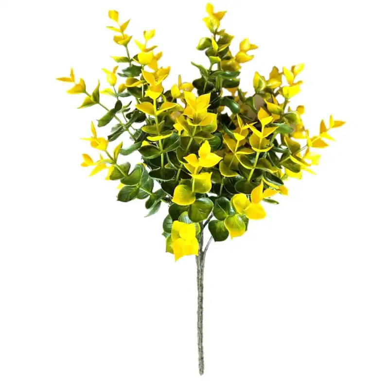 گل مصنوعی مدل بوته برگ طرح شمشاد TSG