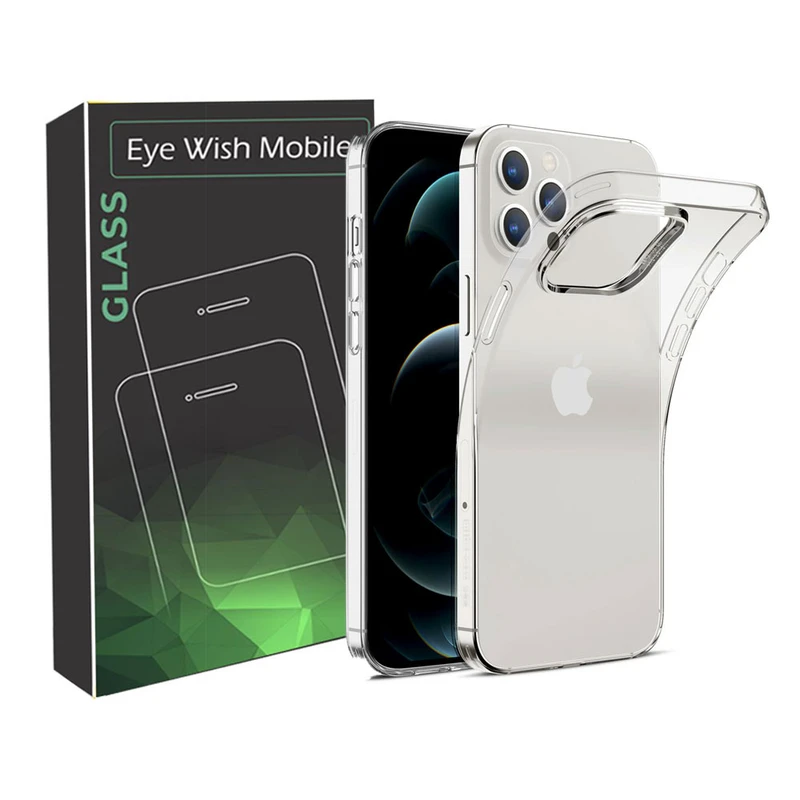 کاور آی ویش مدل ژله ای مناسب برای گوشی موبایل اپل Iphone 12 PROMAX