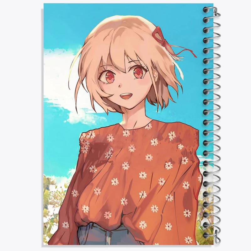 دفتر نت موسیقی 50 برگ خندالو مدل چیساتو انیمه لیکوریس ریکویل Lycoris Recoil کد 23026