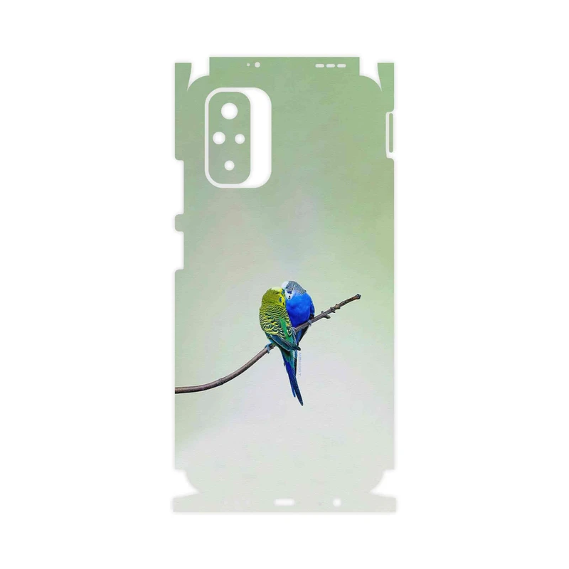 برچسب پوششی ماهوت مدل Lovebird-FullSkin مناسب برای گوشی موبایل شیائومی Redmi Note 10