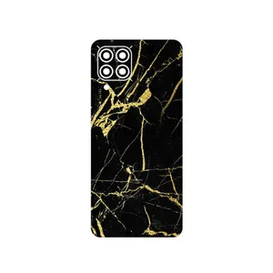 MAHOOT Graphite_Gold_Marble Cover Sticker for Samsung M53
