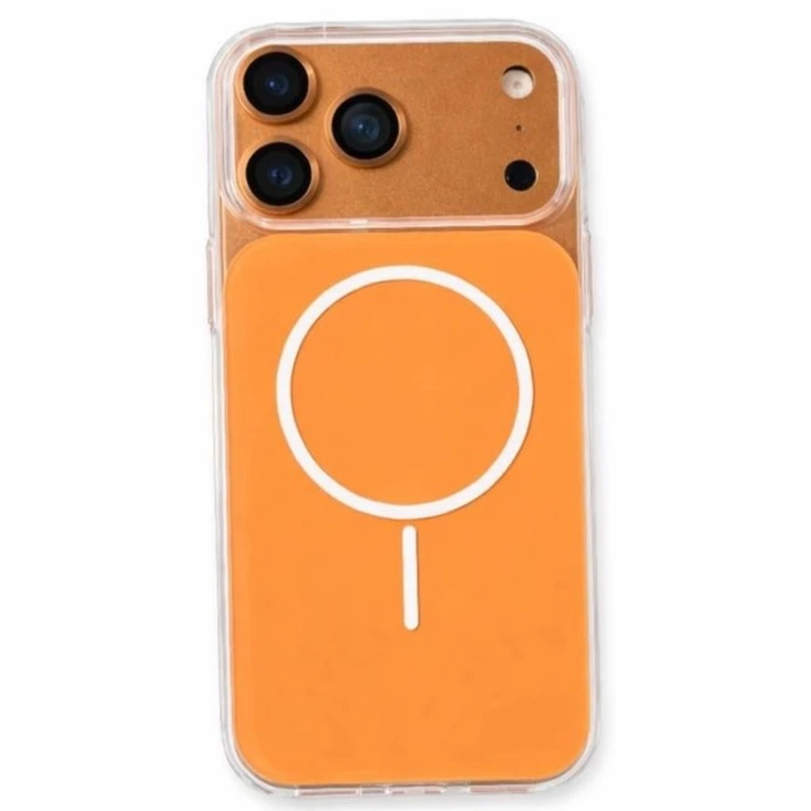 کاور طرح مگسیف ژله ای مناسب برای گوشی موبایل اپل Iphone 16 pro
