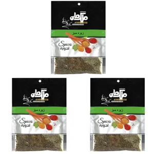 زیره سبز ملک ماه  - 30 گرم بسته 3 عددی