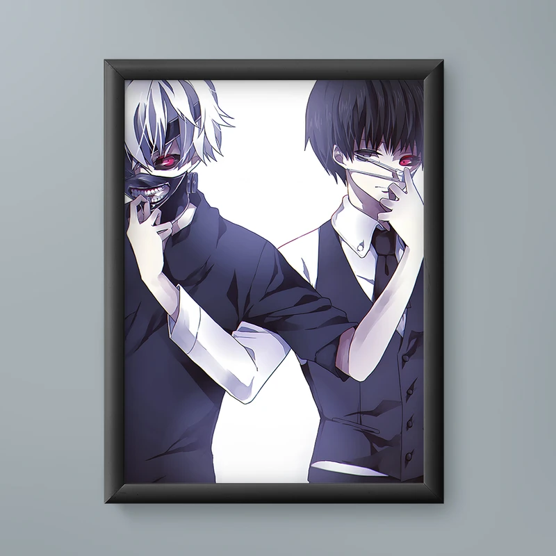 تابلو مدل انیمه کن کانکی توکیو غول Ken Kaneki Tokyo Ghoul anime 04