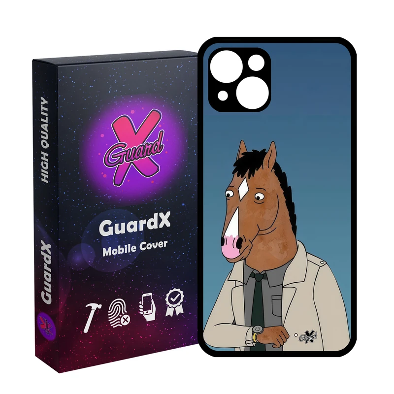 کاور گارد ایکس طرح اسب مدل Glass10712 مناسب برای گوشی موبایل اپل iPhone 13