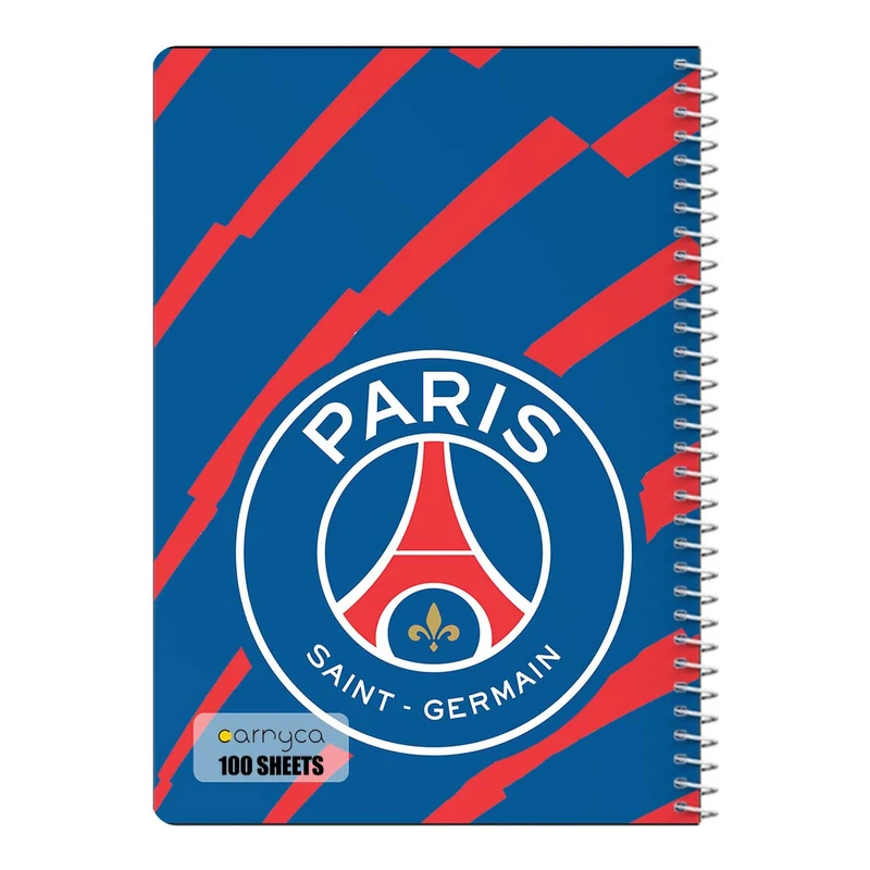 دفتر مشق 100 برگ سیمی کارنیکا طرح پاری سن ژرمن Paris Saint Germain کد 94602