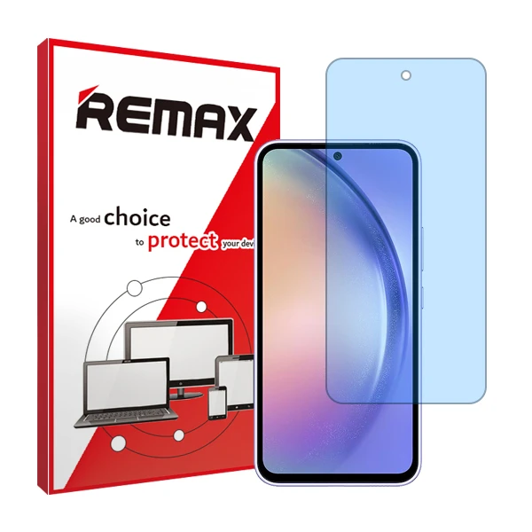 محافظ صفحه نمایش آنتی بلو ریمکس مدل HyBLU مناسب برای گوشی موبایل سامسونگ Galaxy A54 5G
