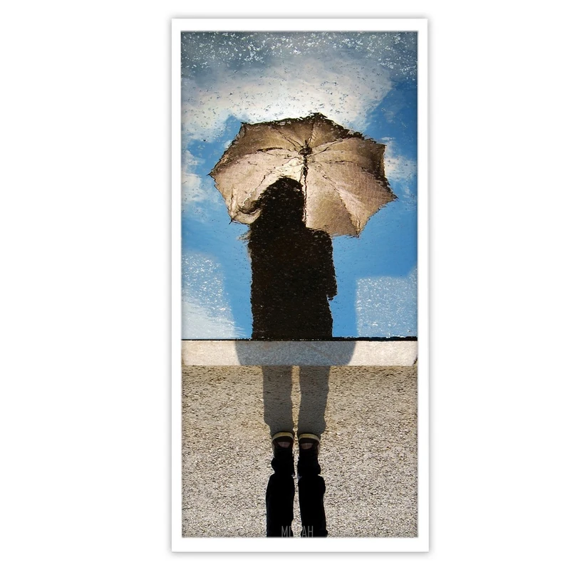 تابلو بکلیت طرح مدرن فانتزی تنهایی مدل W-S3046