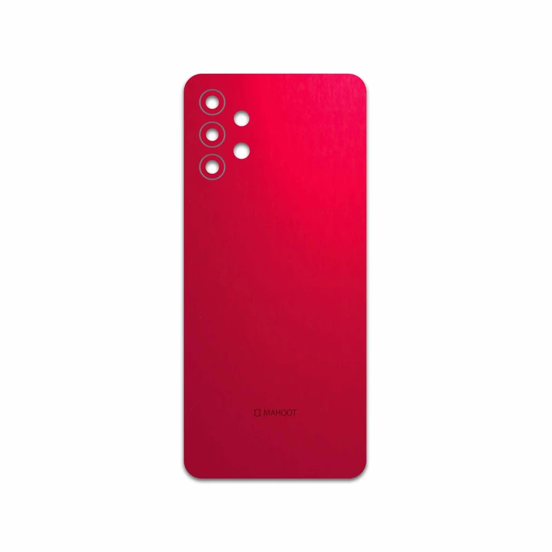 برچسب پوششی ماهوت مدل Matte-Warm-Red مناسب برای گوشی موبایل سامسونگ Galaxy A32 5G