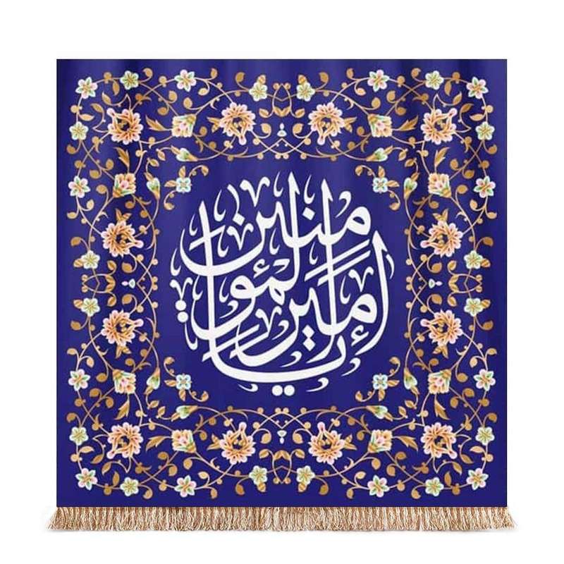 پرچم مدل کتیبه طرح ولادت امیرالمومنین علی علیه السلام کد 30002206
