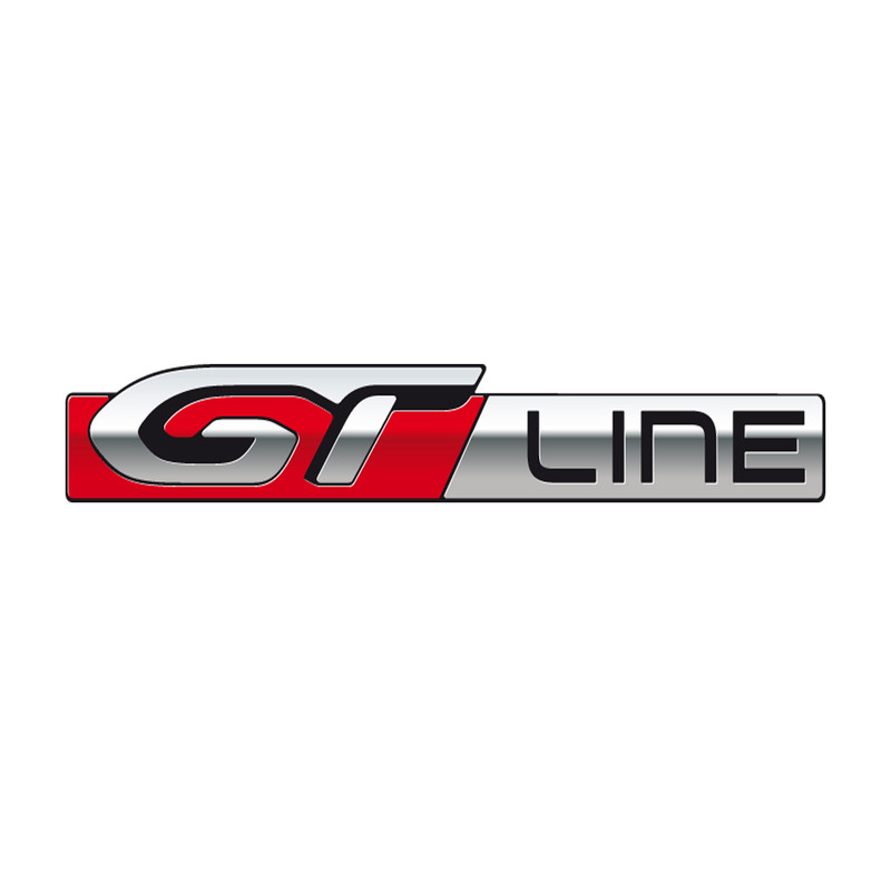 آرم خودرو طرح GT Line مدلG111 مناسب برای سانتافه