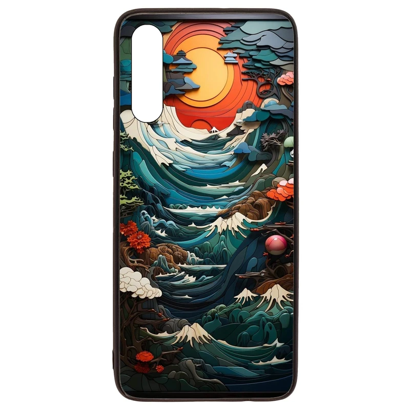 کاور قاب گارد گوشی طرح منظره کد TPU-205 مناسب برای گوشی موبایل سامسونگ Galaxy A70 / A70s