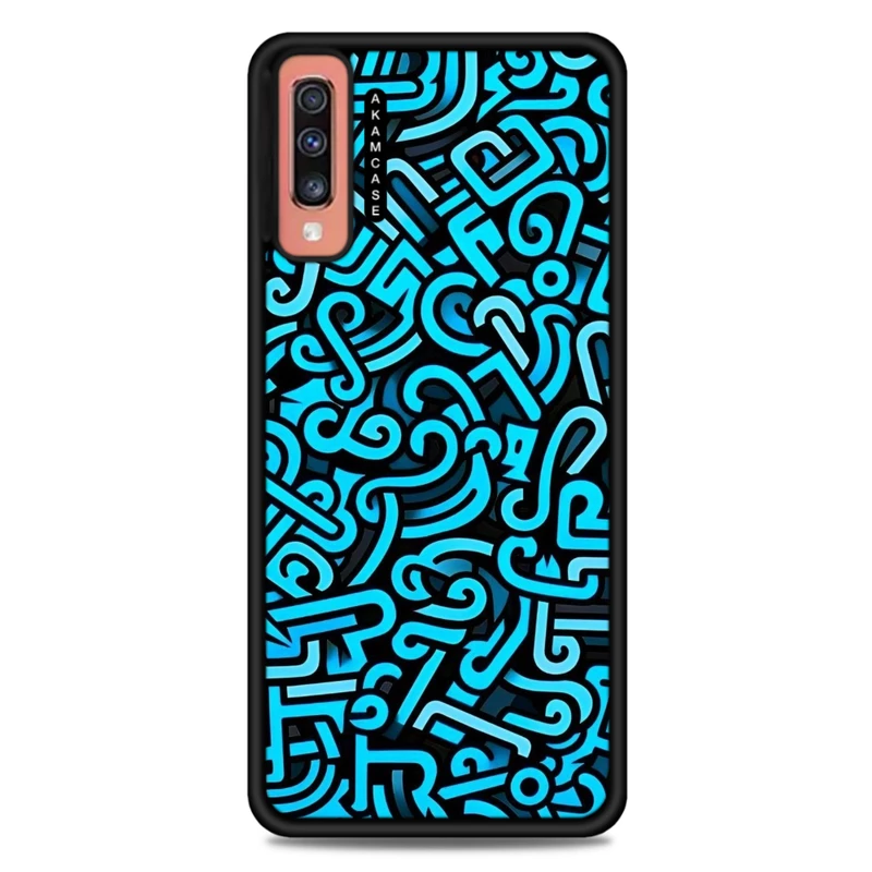 کاور آکام مدل AMC-WSGA70-DOODLE9 مناسب برای گوشی موبایل سامسونگ Galaxy A70