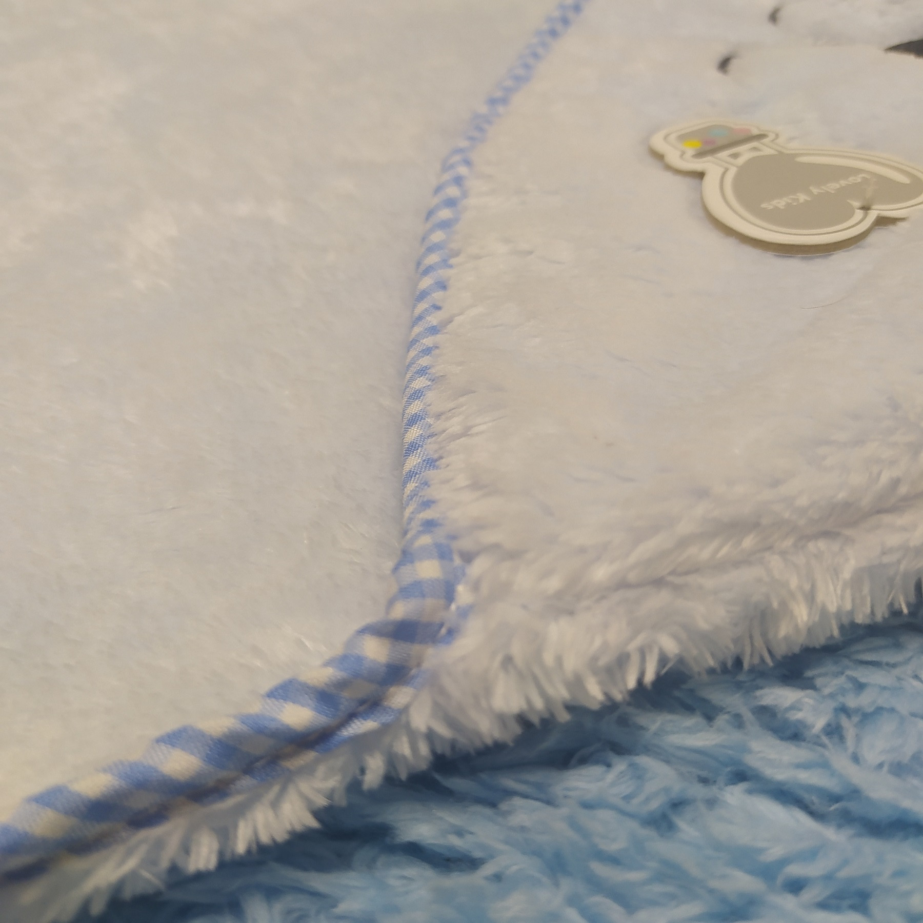 پتوی نوزاد لیتل می مدل Cute Dog-2022 سایز 75×75 سانتی متر