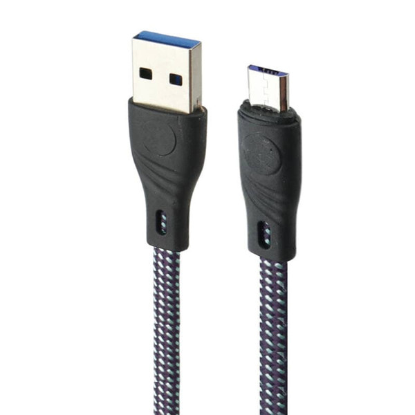 کابل تبدیل USB به microUSB  کن شین دا مدل M-202 طول 0.3 متر