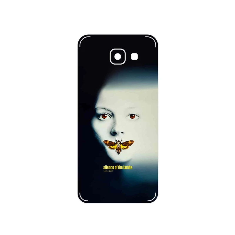 برچسب پوششی ماهوت مدل Silence of the Lambs مناسب برای گوشی موبایل سامسونگ Galaxy A8 2016