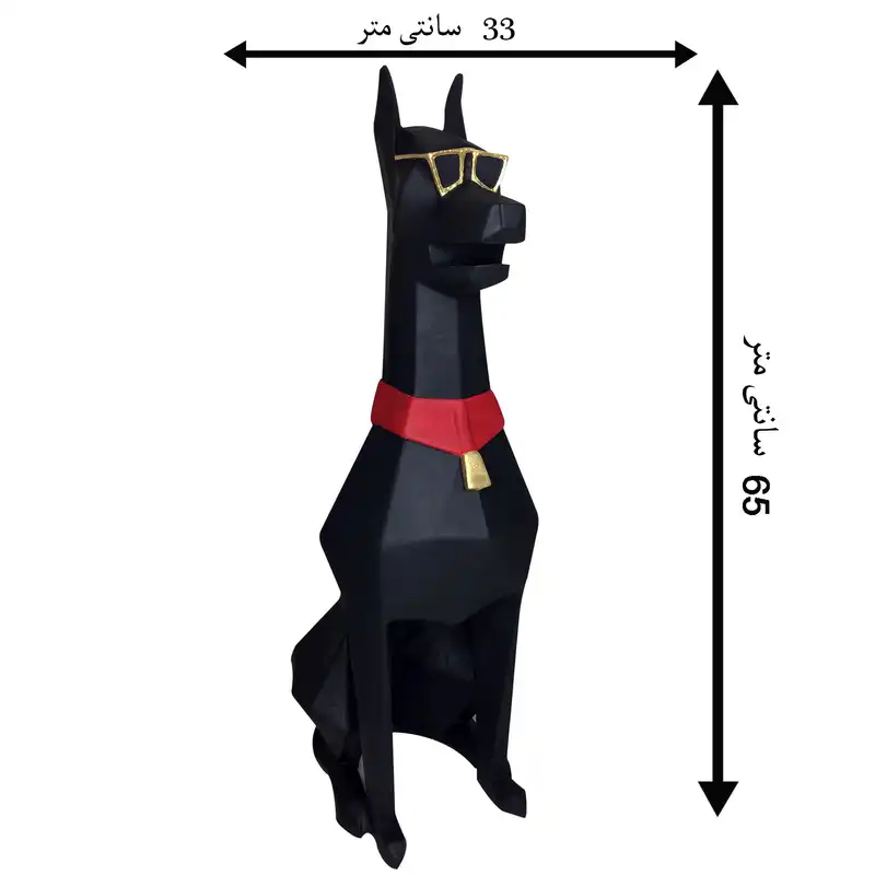 مجسمه  طرح سگ کد 5474