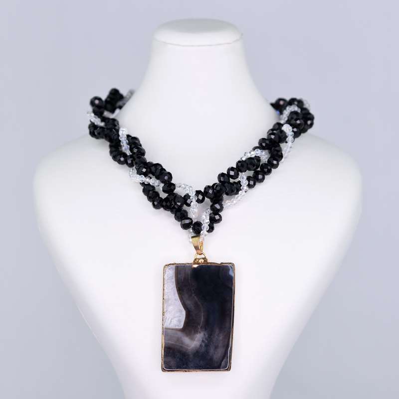 گردنبند زنانه زد2اسکوارد مدل سپیده