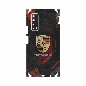MAHOOT Porsche-Logo-FullSkin Cover Sticker for Huawei Y7a