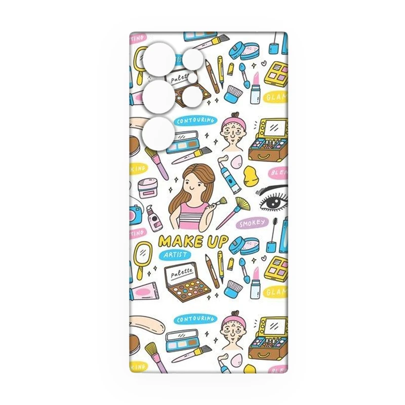 کاور طرح میکاپ کد 32 مناسب برای گوشی موبایل سامسونگ Galaxy S21 Ultra