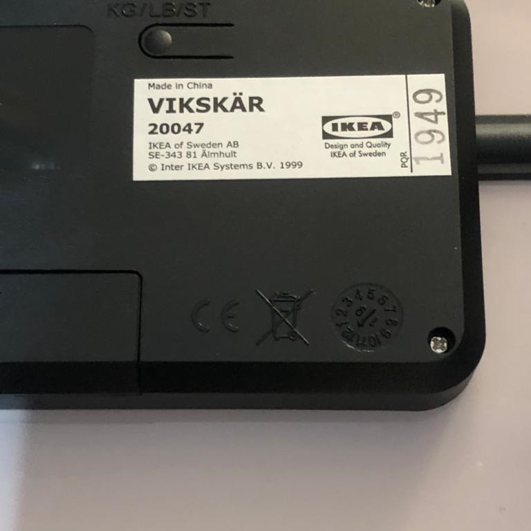 ترازو دیجیتال ایکیا مدل VIKSKÄR ترازو دیجیتال ایکیا مدل VIKSKÄR