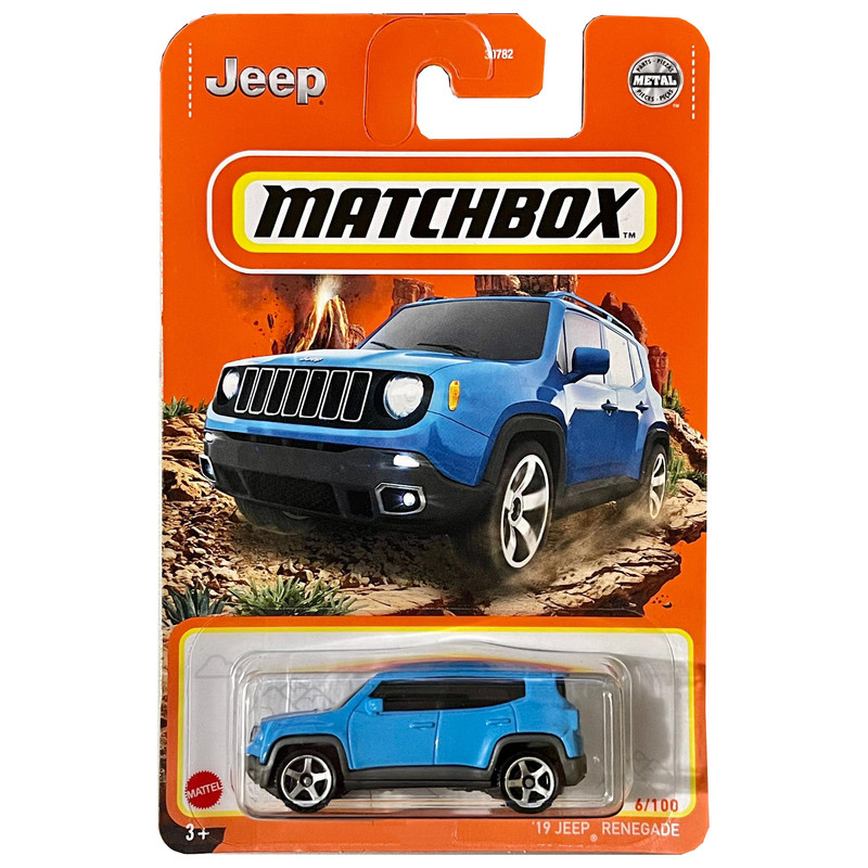 ماکت ماشین مچ‌باکس مدل 2019 Jeep Renegade
