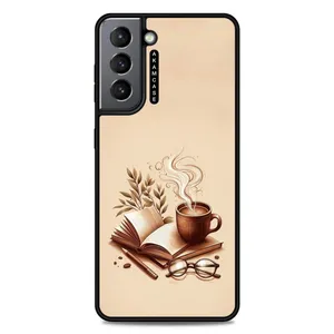 AKAM AMC-WSGS21-COFFEE-4 Cover For Samsung Galaxy S21