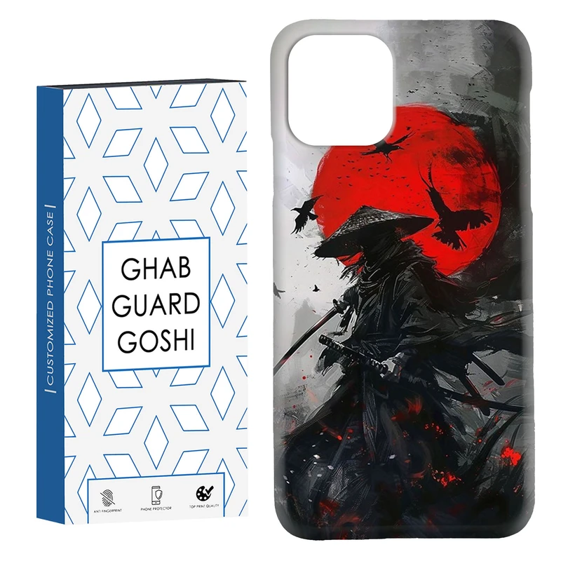 کاور قاب گارد گوشی طرح سامورایی  کد Dimo-646 مناسب برای گوشی موبایل اپل  IPHONE 11