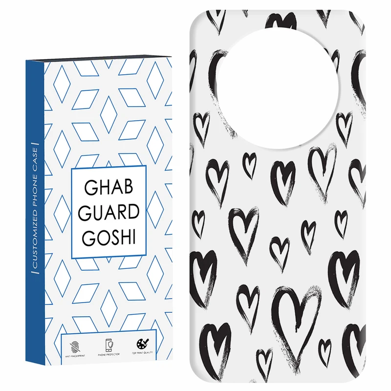 کاور قاب گارد گوشی طرح قلب کد Dimo-278 مناسب برای گوشی موبایل شیائومی Redmi A3 