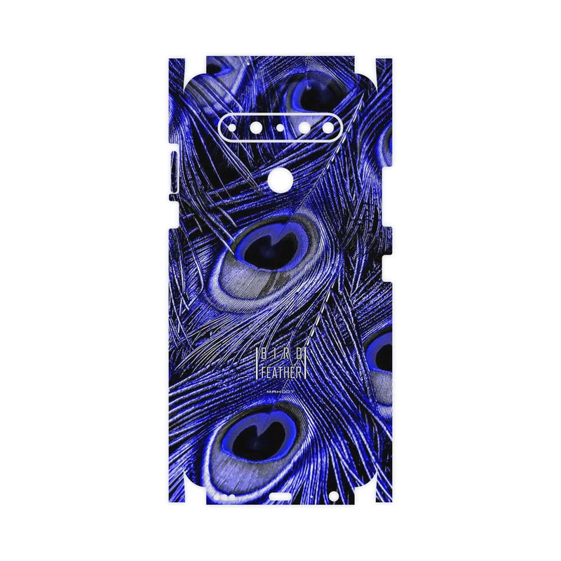 برچسب پوششی ماهوت مدل Purple Feather-FullSkin مناسب برای گوشی موبایل ال جی K61